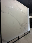 Спеченный камень Greece white(glossy) 1600*3200*6мм