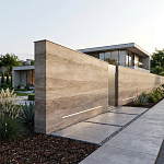 Гибкая керамика Rammed Earth Wall Shinedew Silver 600*1200