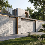 Гибкая керамика Bush Hammered Roffi White 600*1380