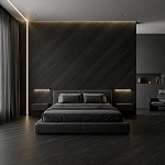 Спеченный камень Black Wood Digital Structured 1200*2700*6mm