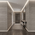 Гибкая керамика Poly Wood Rowen Mide Grey 300*1350