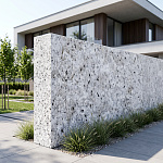 Гибкая керамика Rockface Stone FloraFall Grey 600*1200